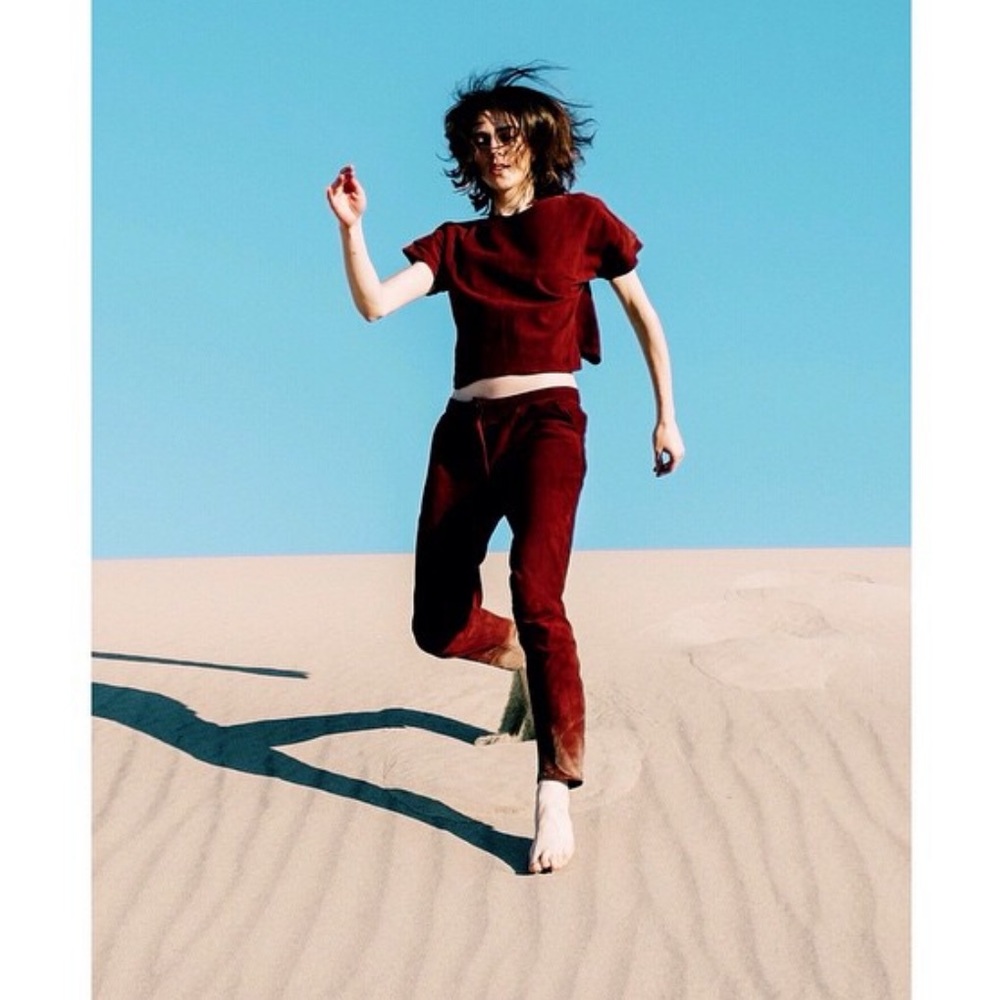 SOLD Collina Strada Cariizo Suede Top